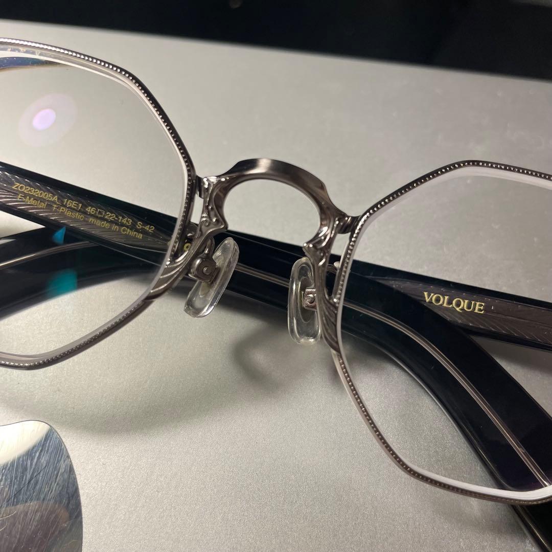 Zoff メガネ　ヴィンテージ風　VOLQUE
