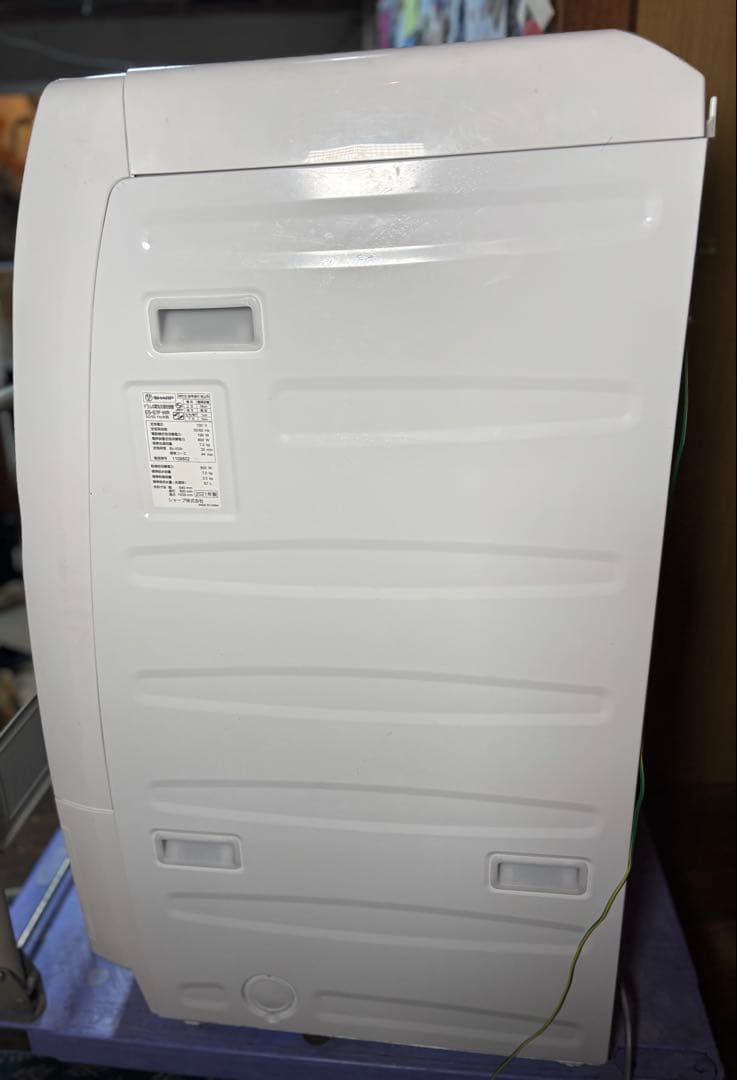 SHARP ドラム式洗濯機 右開き ES-S7F-WR 2021年製