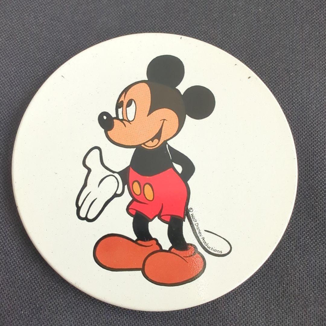 ディズニー　ミッキー　ドナルドダック　プルート　レトロコースター5枚　ビンテージ
