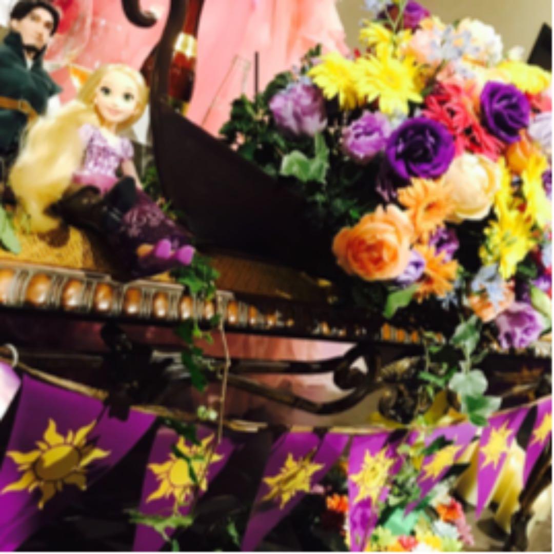 ラプンツェル ウェディング　結婚式　フラッグ　旗　ガーランド