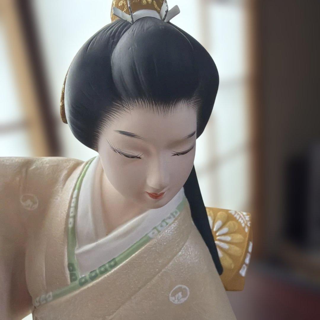 博多人形　鶴の舞