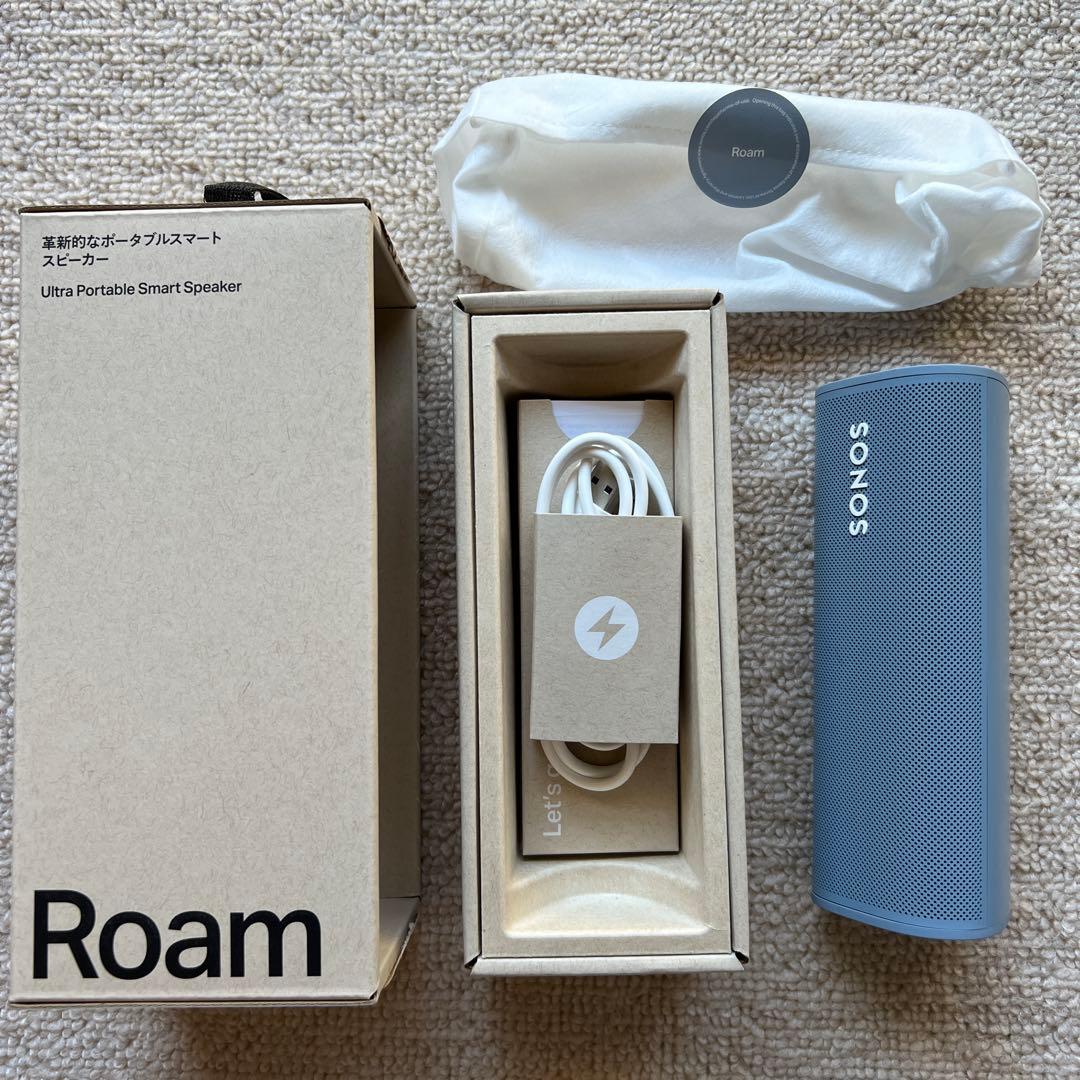 専用【美品】SONOS Roam ワイヤレススピーカー ウェーブ