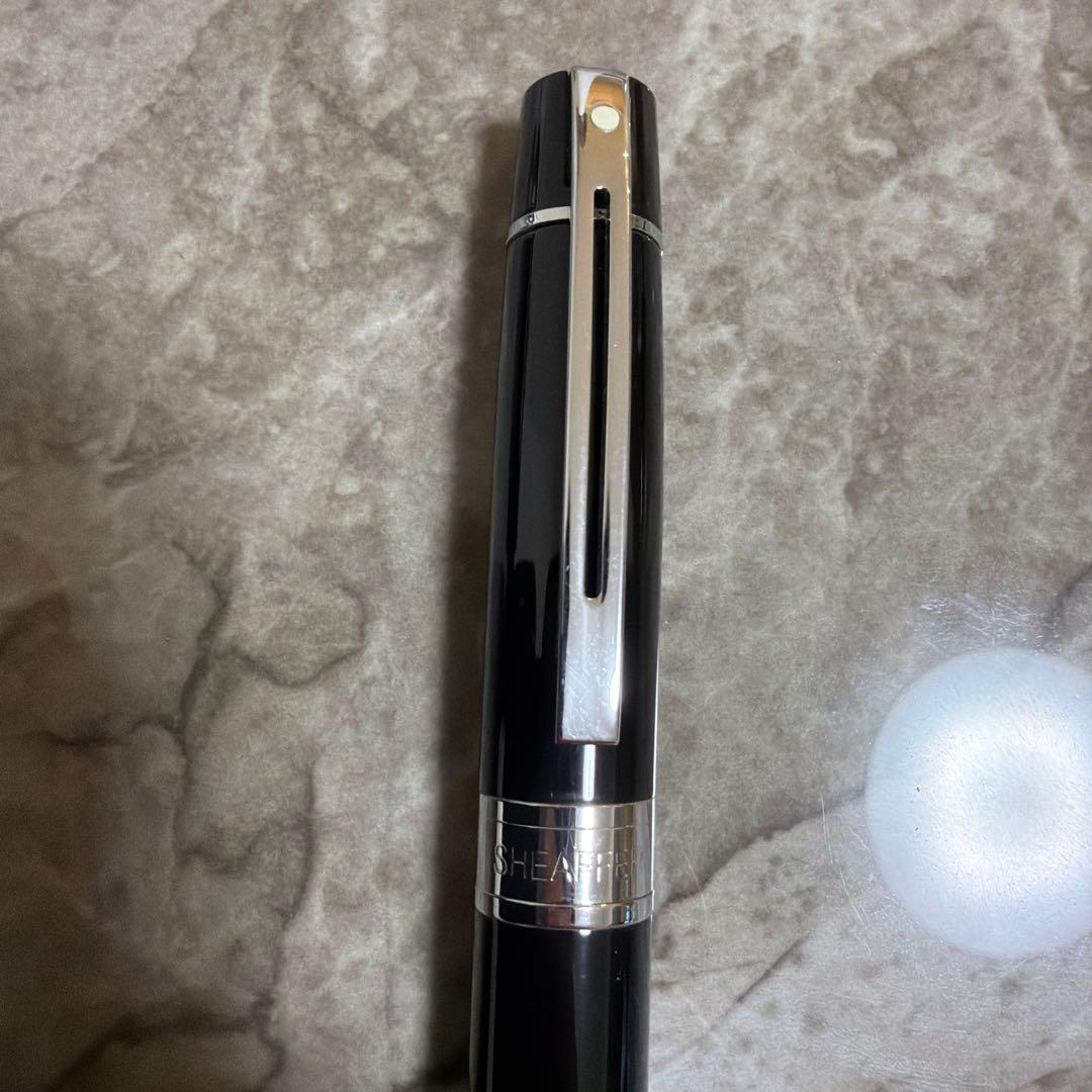 SHEAFFER ブラック 万年筆 ボールペン セット