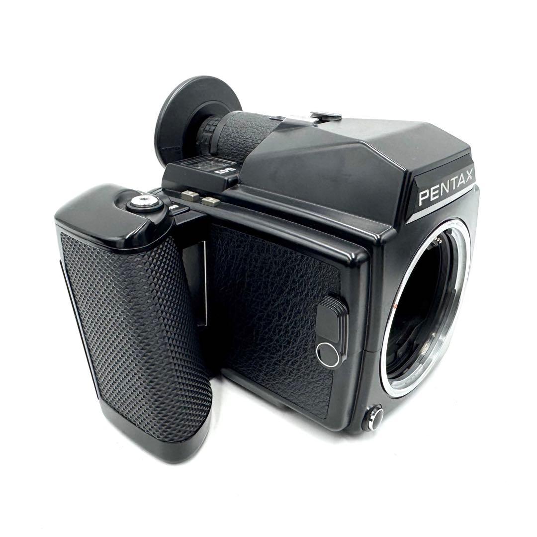 動作良好 PENTAX 645 中判フィルム カメラ 120フィルムバック