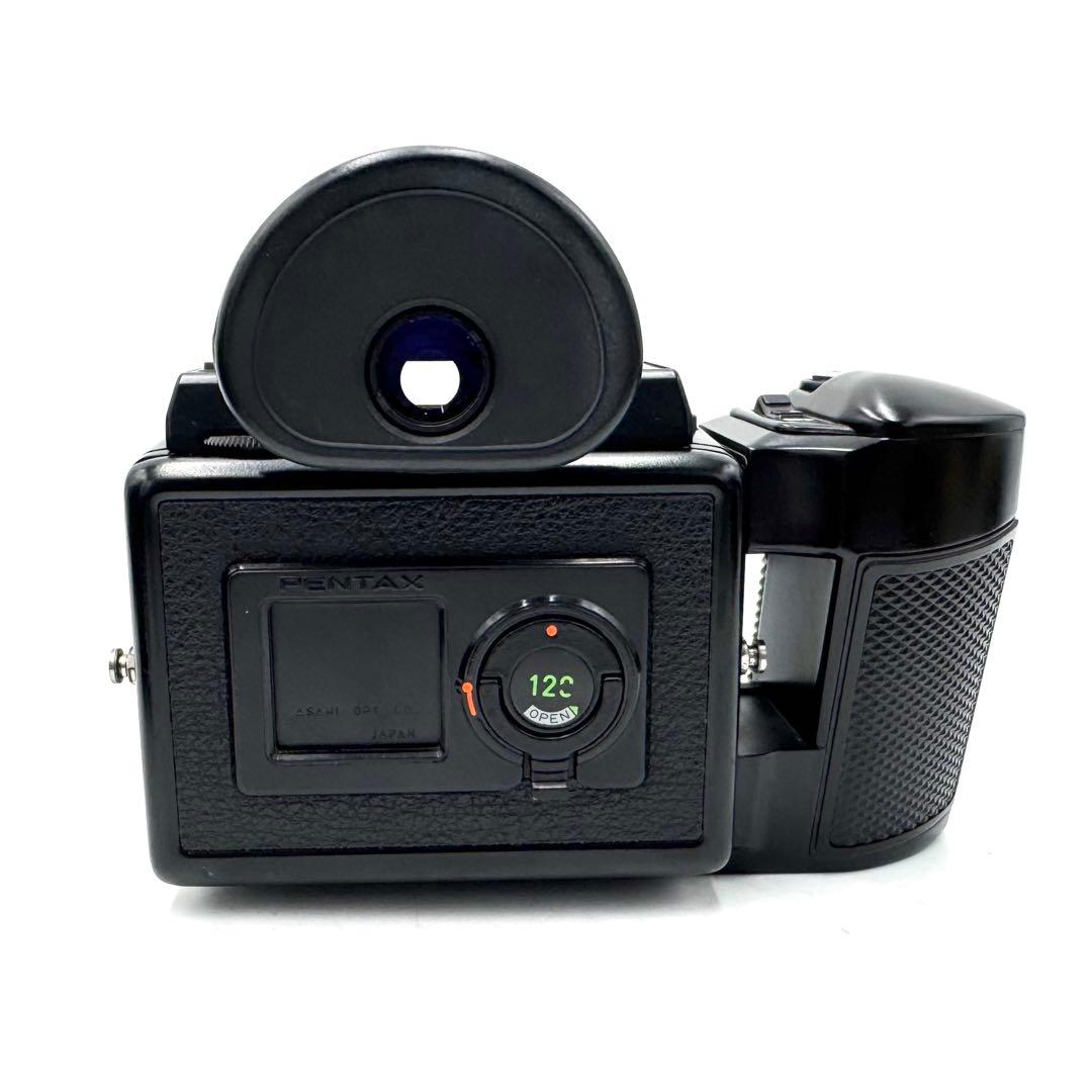 動作良好 PENTAX 645 中判フィルム カメラ 120フィルムバック