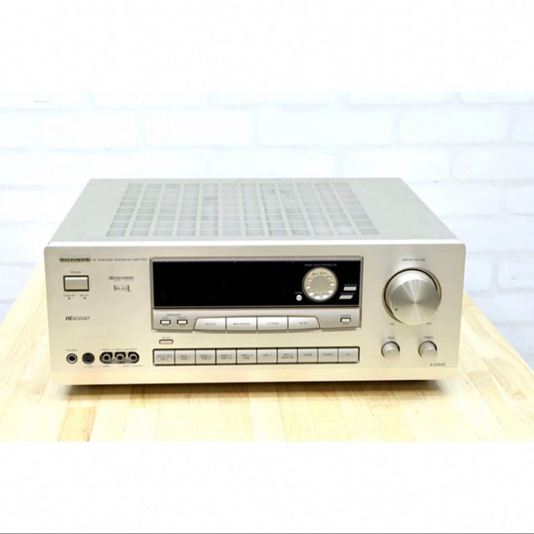 ◆ONKYO オンキョー A-SV640 AVアンプ 単体コンポ 音楽②