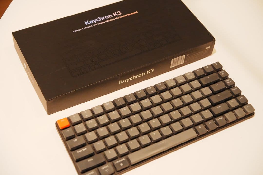 Keychron K3 ロープロファイル 赤軸 US配列