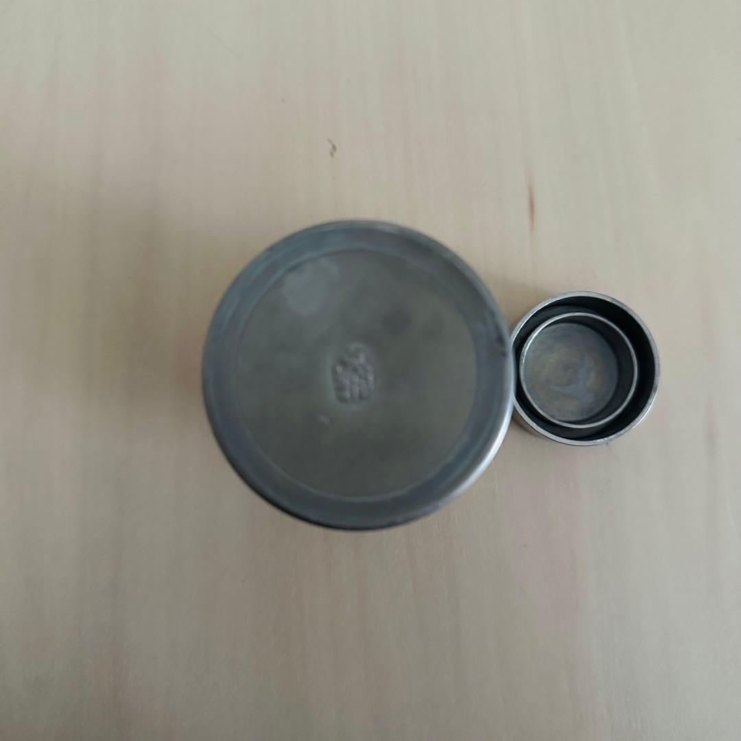 古錫製茶器 点銅 煎茶道具 茶心壺 茶壷