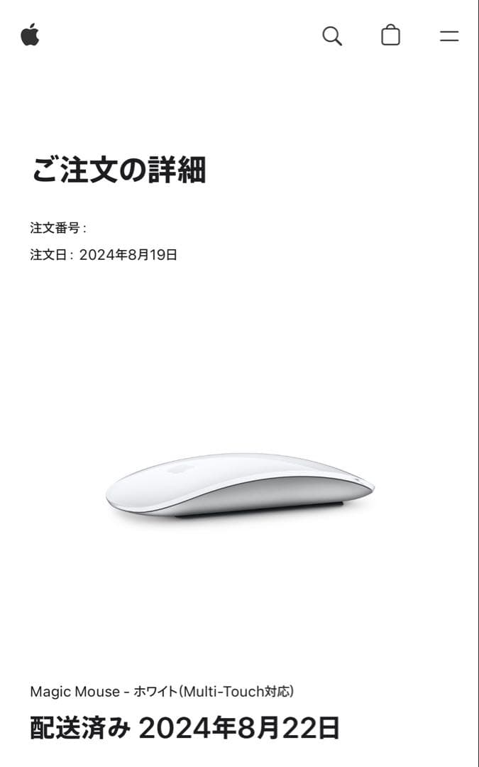 【極美品】 Apple Magic Mouse マジックマウス3 純正 正規品