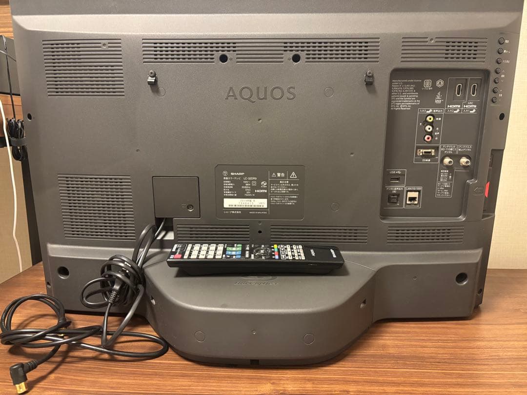 SHARP AQUOS 液晶テレビ　32インチ