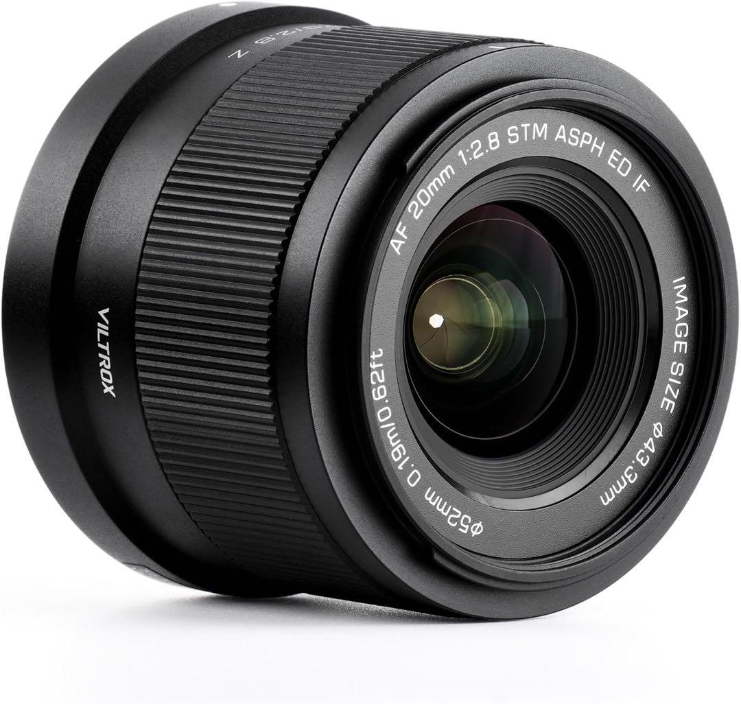 【新品】VILTROX AF 20mm F2.8 Zマウント フルサイズ対応