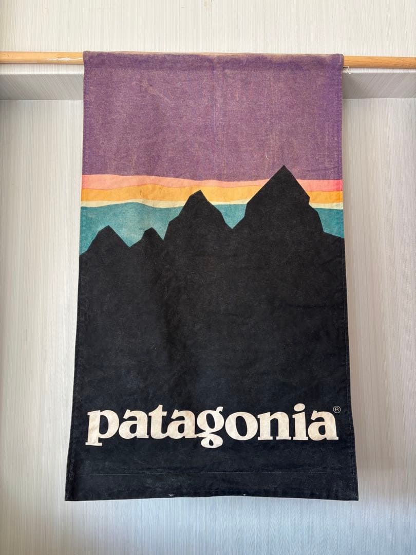 【非売品】80s 両面バナー patagonia 希少 Double Sided