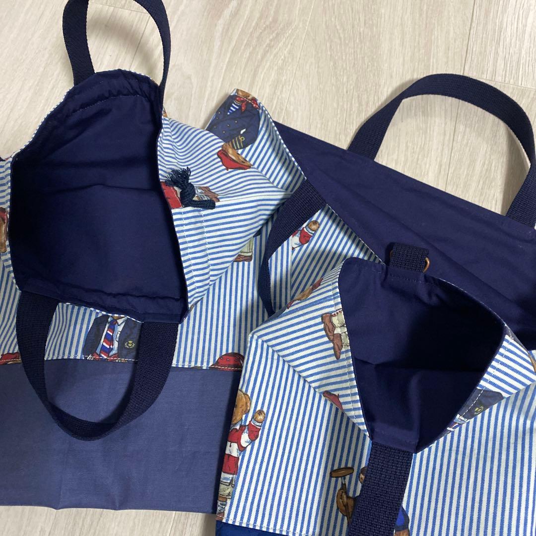 レッスンバッグ　上靴入れ　体操服袋