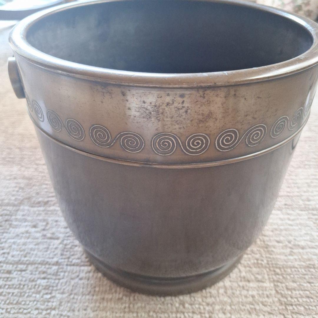 金属製 茶道具 火鉢　レトロ