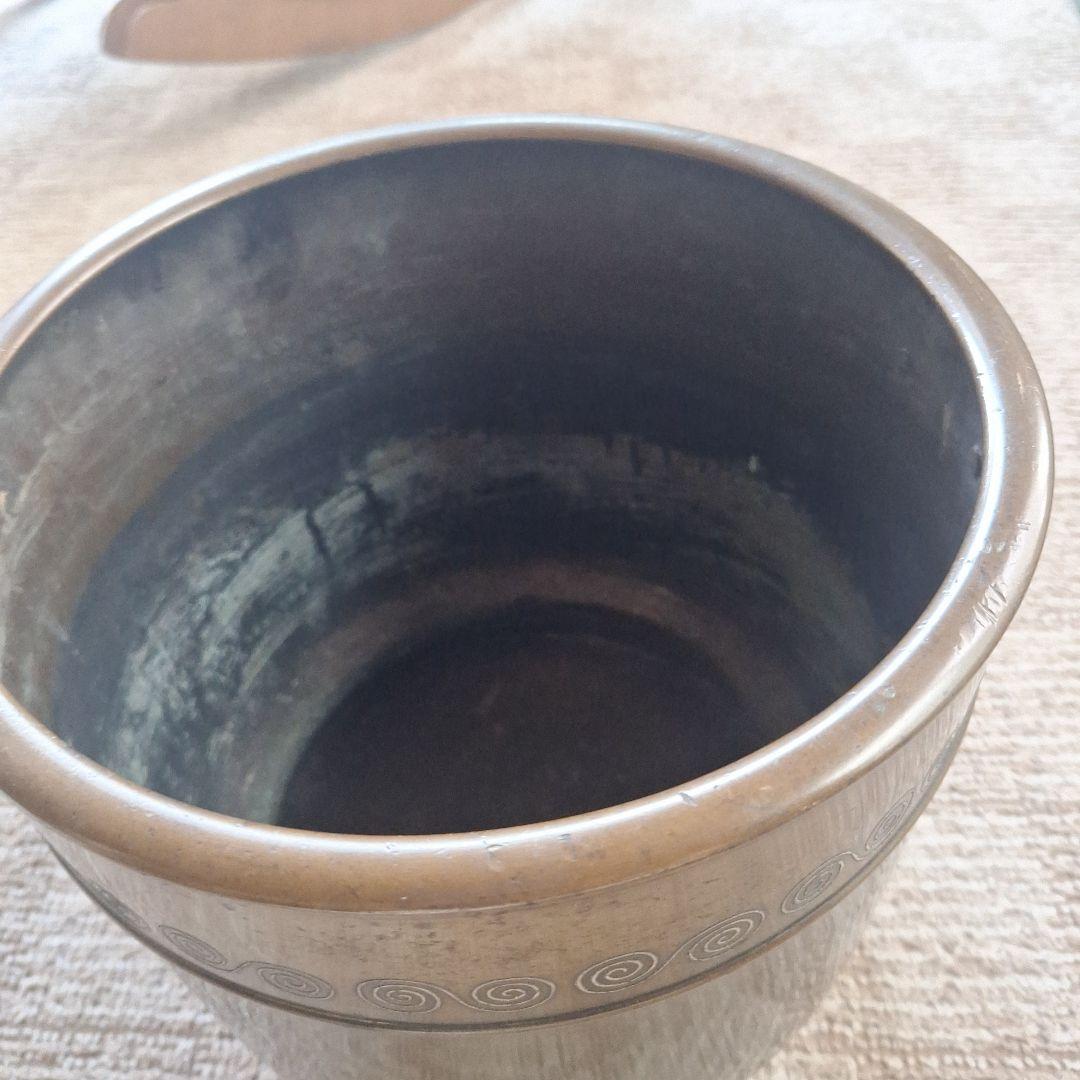 金属製 茶道具 火鉢　レトロ