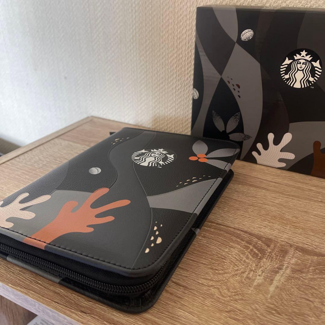 Starbucks 抽象デザイン ファイルケース,