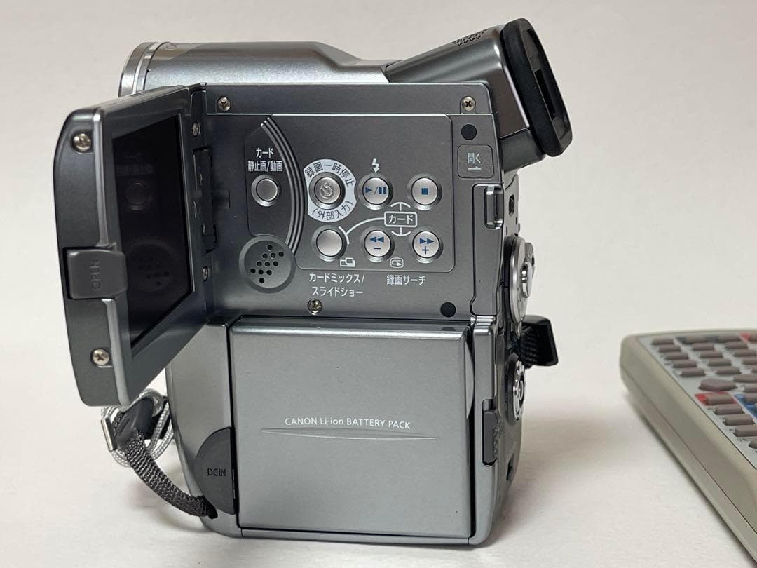 【動作品】キャノンビデオカメラ　DM-IXY DV M2 miniDVテープ付