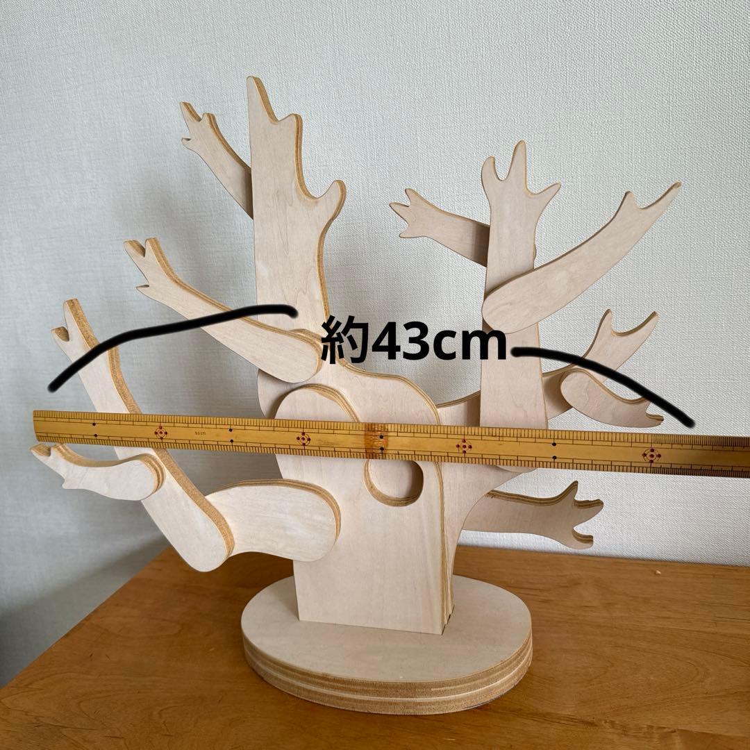 木のおもちゃ 知育玩具 動物 ハンドメイド 中古品
