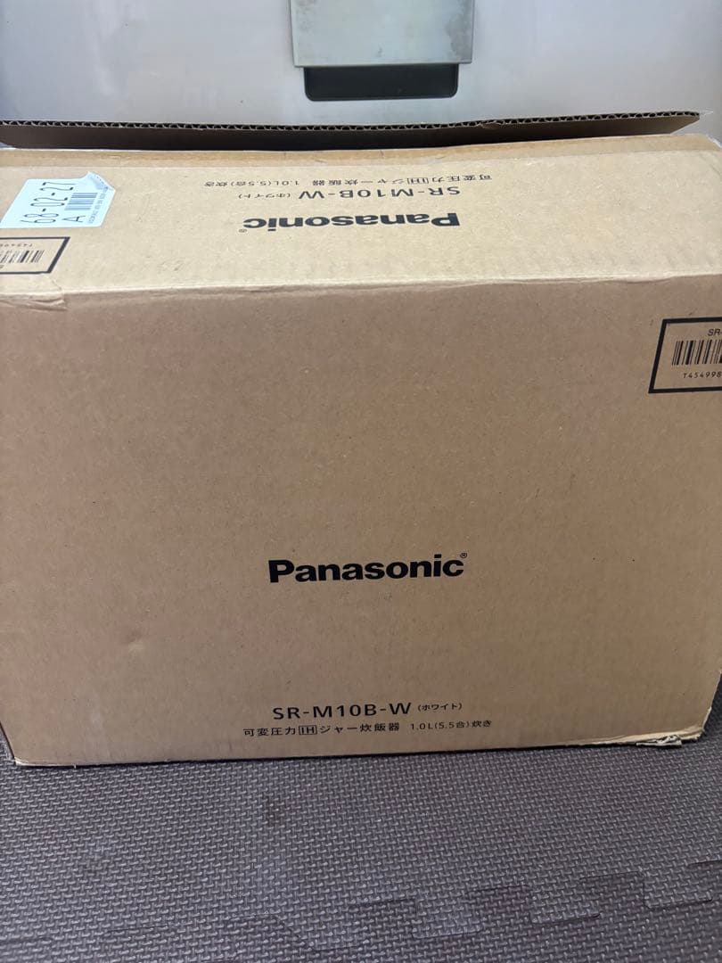 Panasonic SR-M10B 炊飯器 ホワイト-2024年製