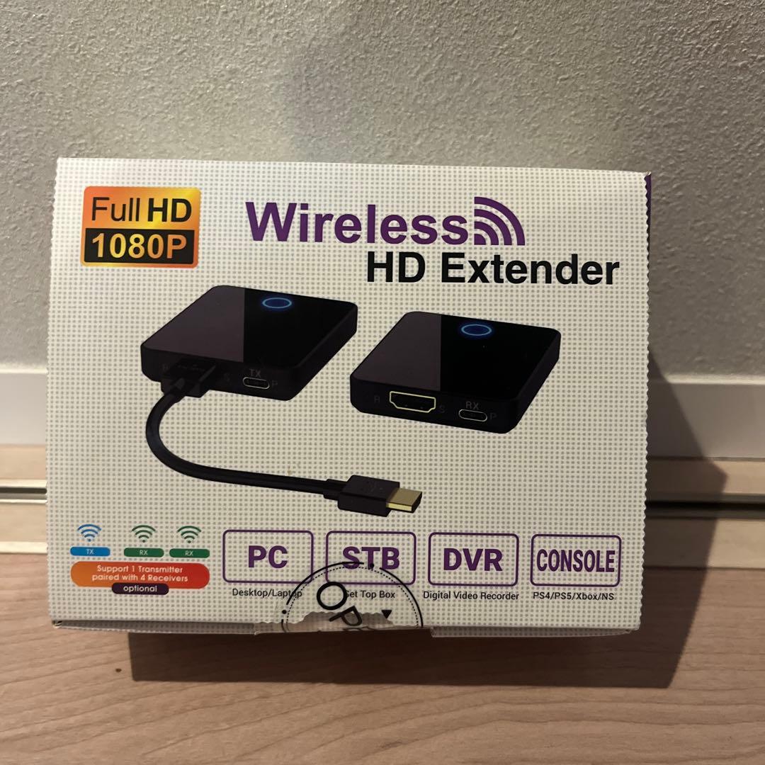 ✨ワイヤレス接続✨HDMI 送受信機 プロジェクター ゲーム 会議