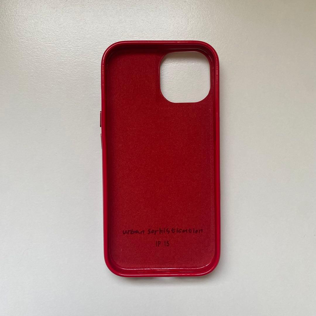 urbansophistication iPhone15ケース ハローキティ 赤