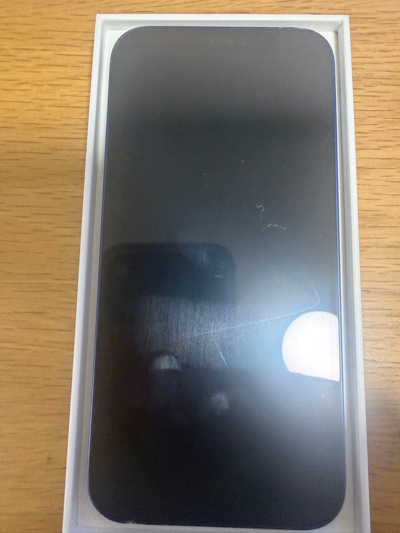 Apple iPhone 12 128gb本体 青　箱付き