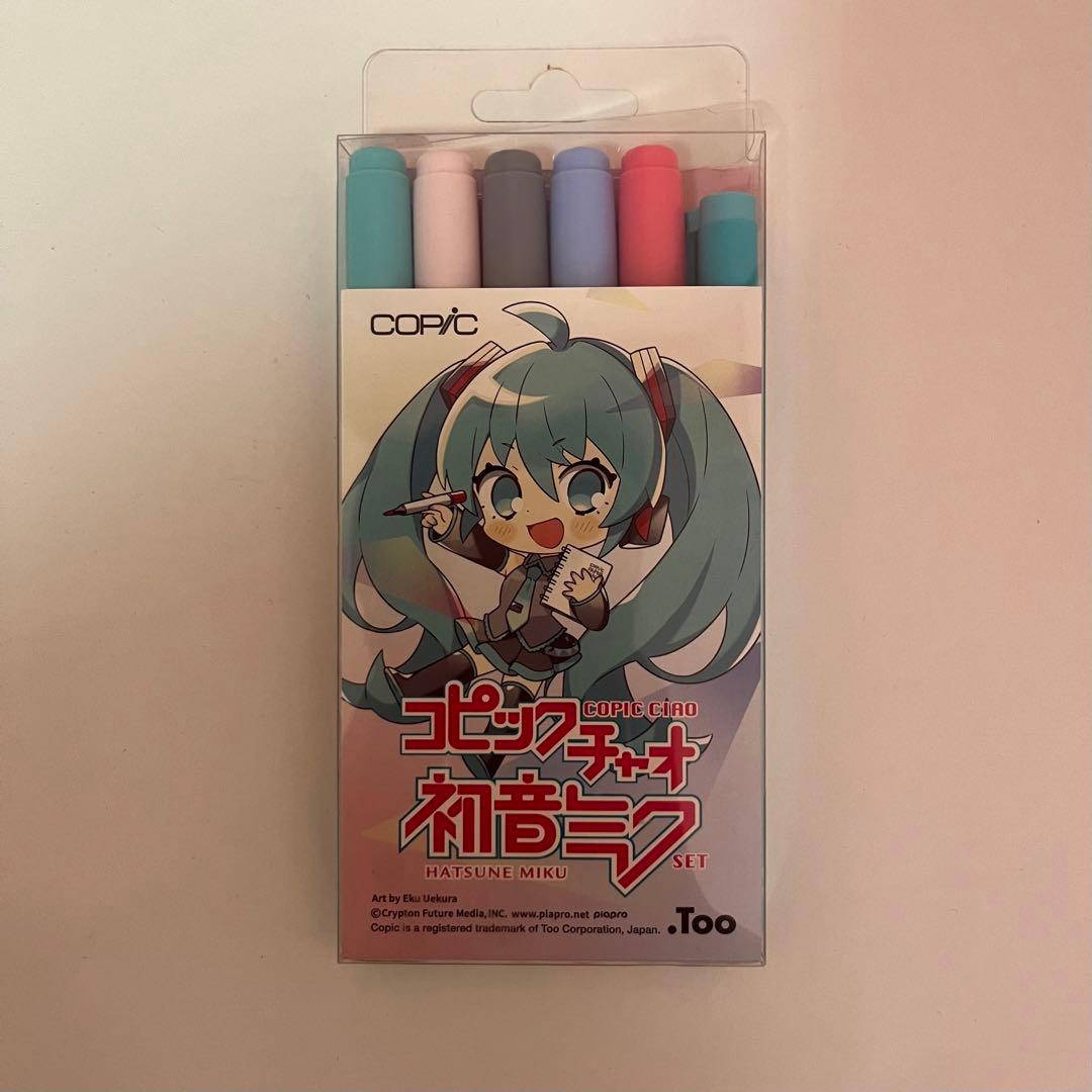 91本 コピック スケッチ チャオ マルチライナー 補充インク 初音ミクセット