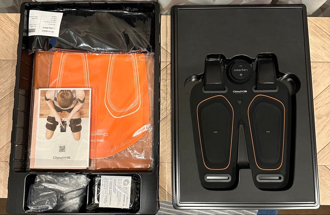 SIXPAD　LegBelt　アームベルト　2点　セット　シート付き