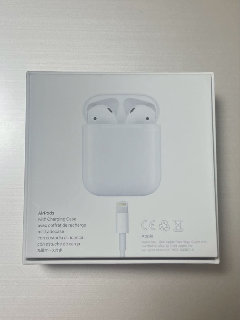 Apple AirPods エアポッズ 第2世代 本体 nikeケース付き