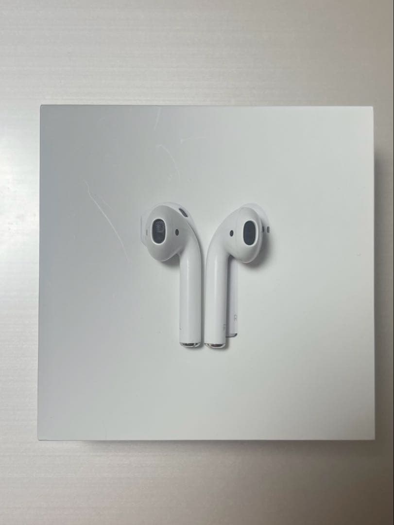 Apple AirPods エアポッズ 第2世代 本体 nikeケース付き