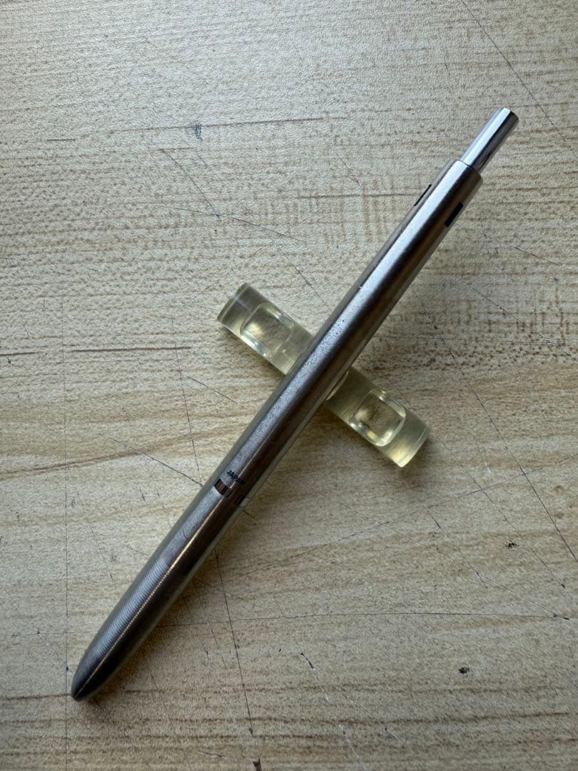 PILOT パイロット　3色　シルバー スリムボールペン