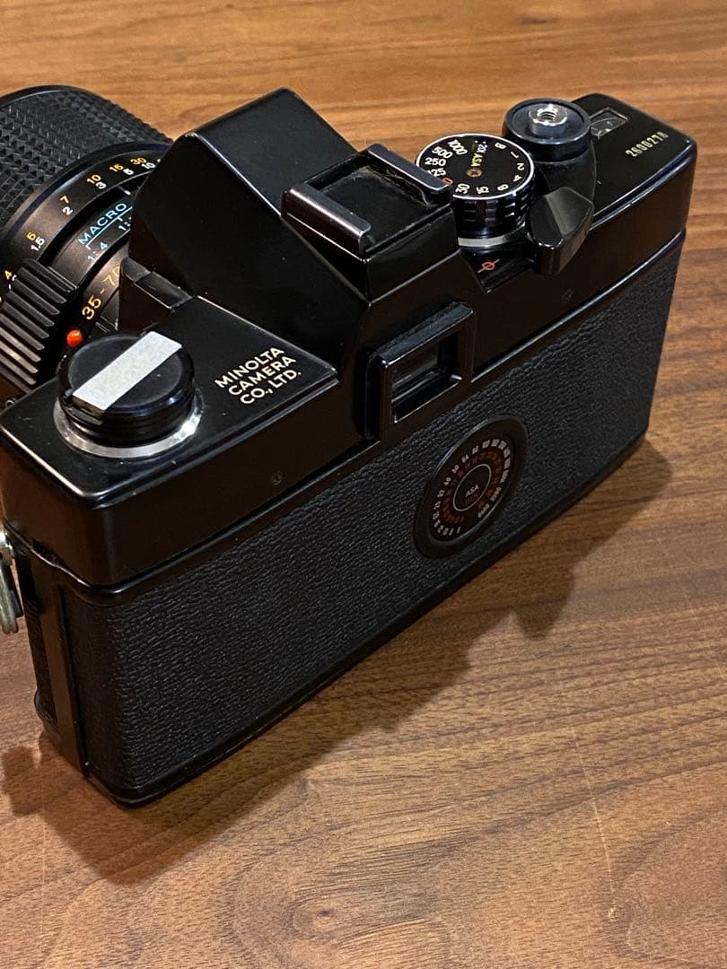 Minolta SRT 黒101 一眼レフ　35-70 ズームマクロ　ミノルタ