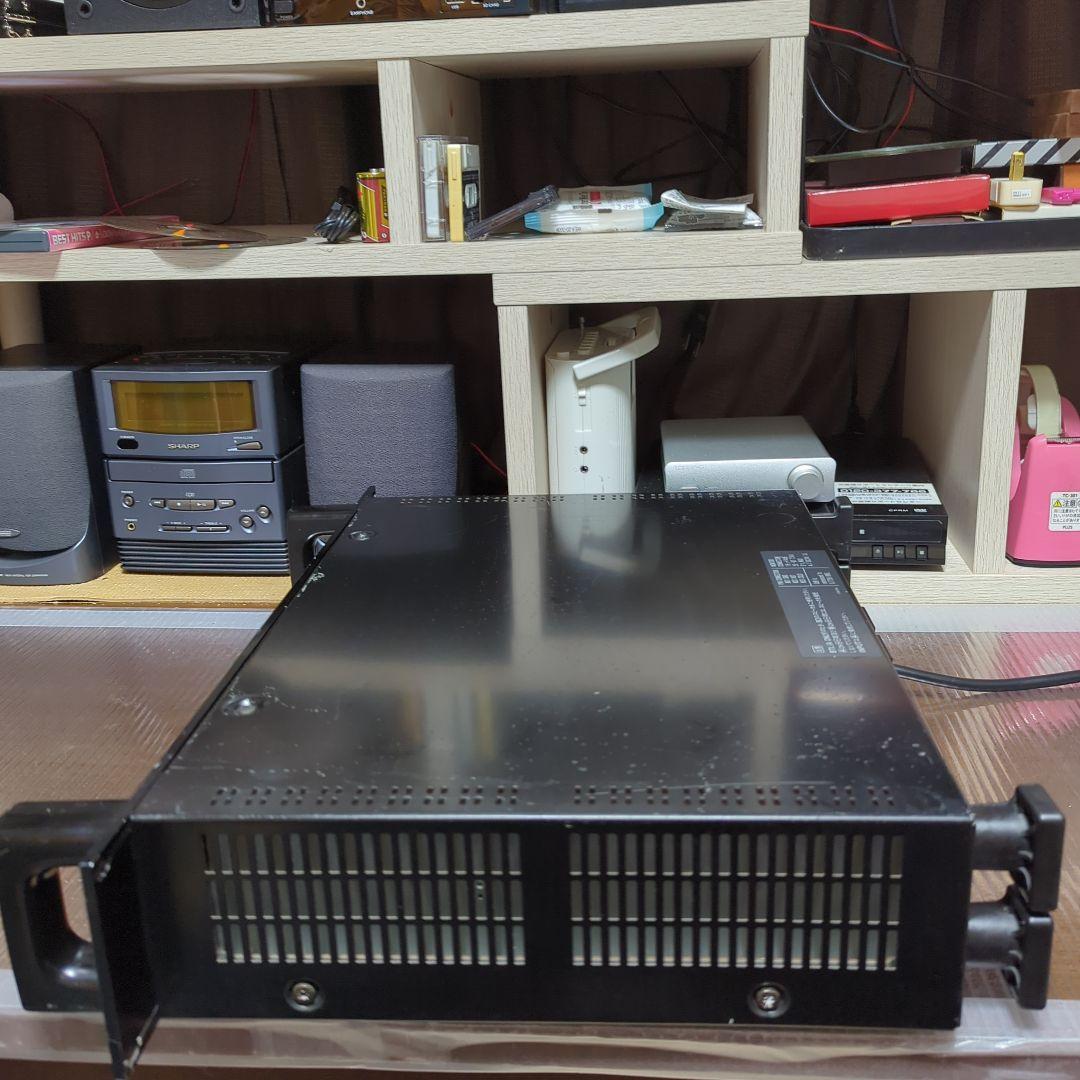 （希少 昭和レトロ商品）ナショナル 2チャンネルパワーアンプ WP-9110