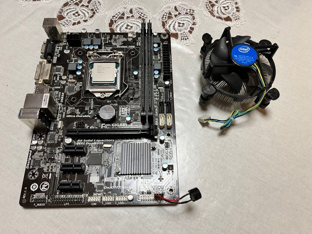 【動作確認済み】 i5 4460 RAM16GB H81 CPUファン セット