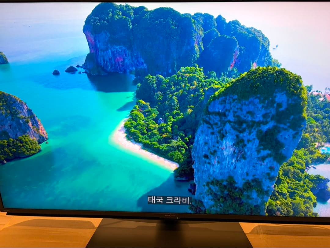 美品SHARP AQUOS 4T-C50DN2 50型 4Kテレビ 2021年製