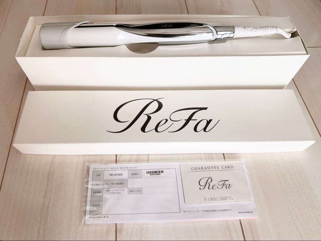 リファ　アイロン　ストレートアイロン　refa