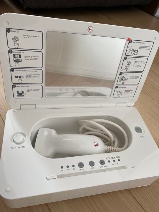 【最大値下げ】家庭用脱毛器　日本製　フラッシュ脱毛器　イーモプラス