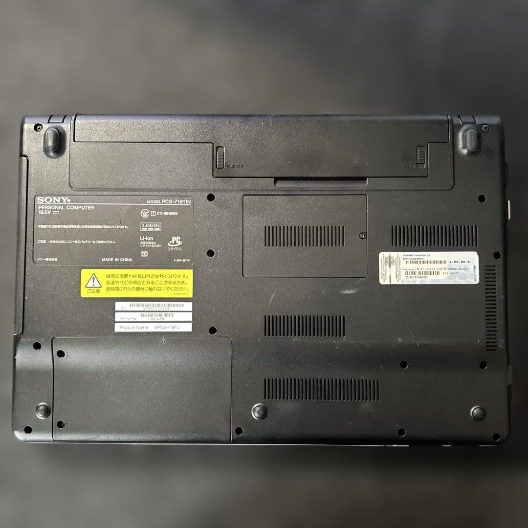 SONY VAIO VPCEH18FJ Core i3 Office2021付