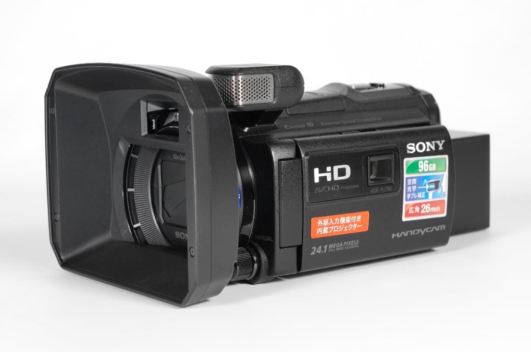 SONY HDR-PJ790V プロジェクター内蔵ビデオカメラ