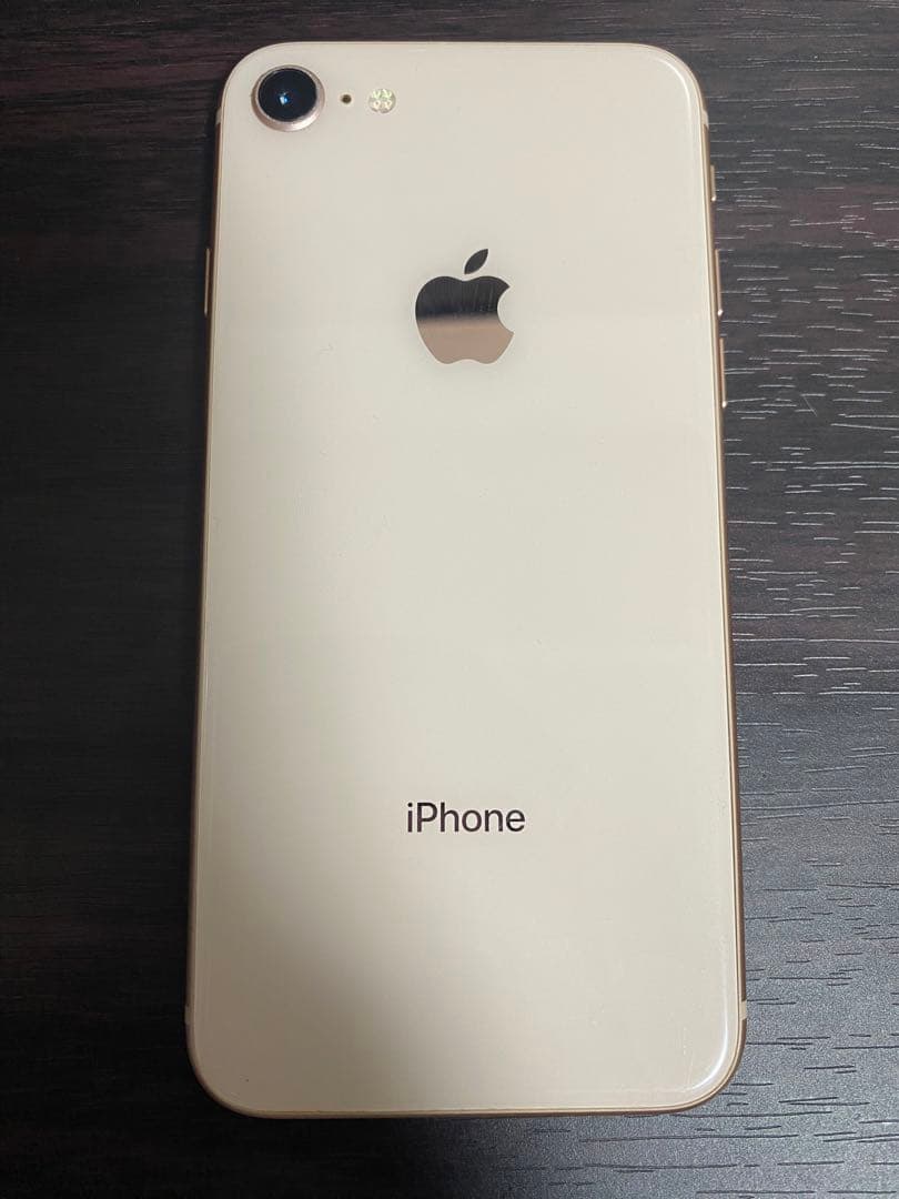iPhone8 64GB ピンクゴールド 本体 ケース SIMロック解除済み
