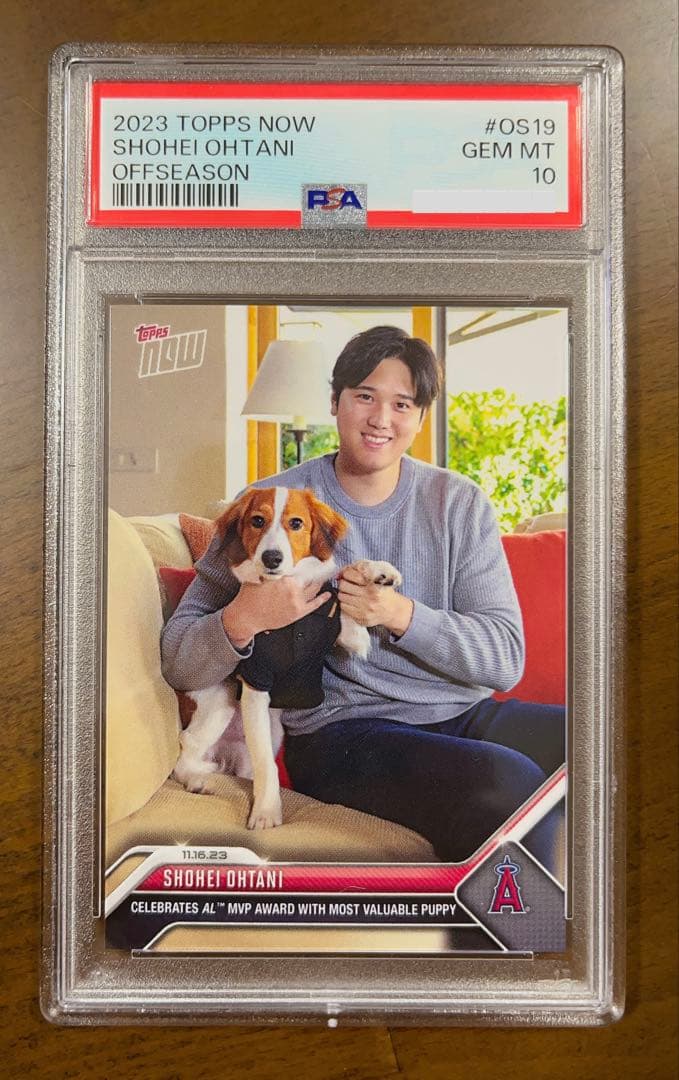 【PSA10】大谷翔平 デコピン MVPカード 2023【24時間限定発売】