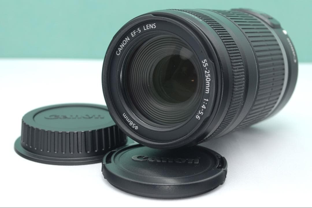 ☘️望遠レンズ✨ Canon EF-S 55-250mm IS 美品✨ 一眼レフ