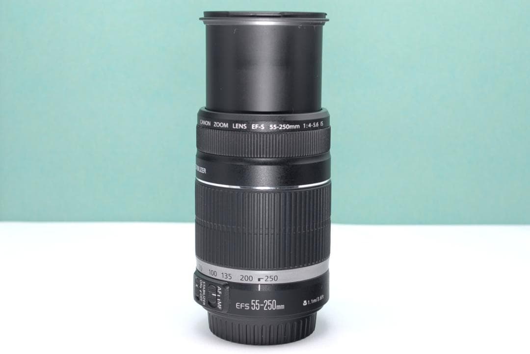 ☘️望遠レンズ✨ Canon EF-S 55-250mm IS 美品✨ 一眼レフ
