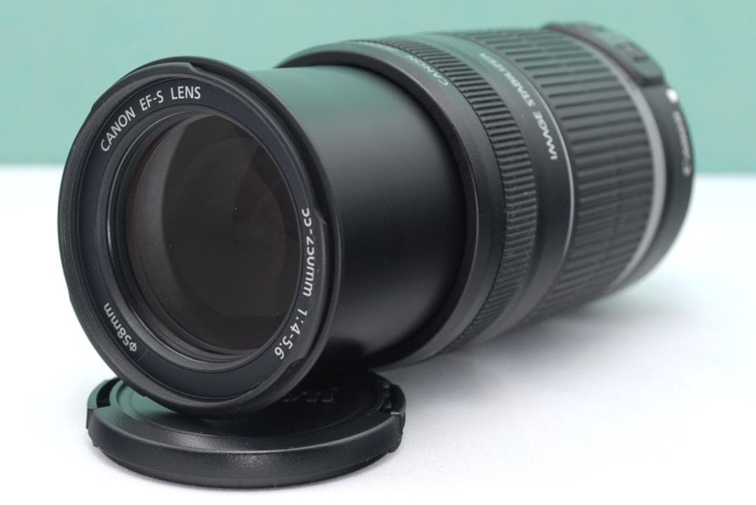 ☘️望遠レンズ✨ Canon EF-S 55-250mm IS 美品✨ 一眼レフ