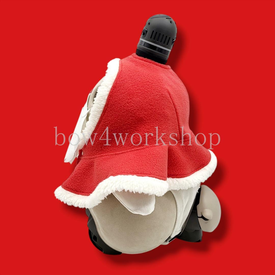 ラボット LOVOT ラボットの服ハンドメイド　クリスマスポンチョ＆お髭セット