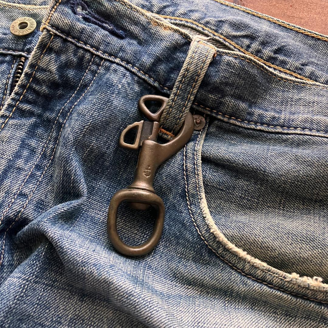 ⚓U.S. Navy／ナスカン／vintage／真鍮製／USA／アメリカ