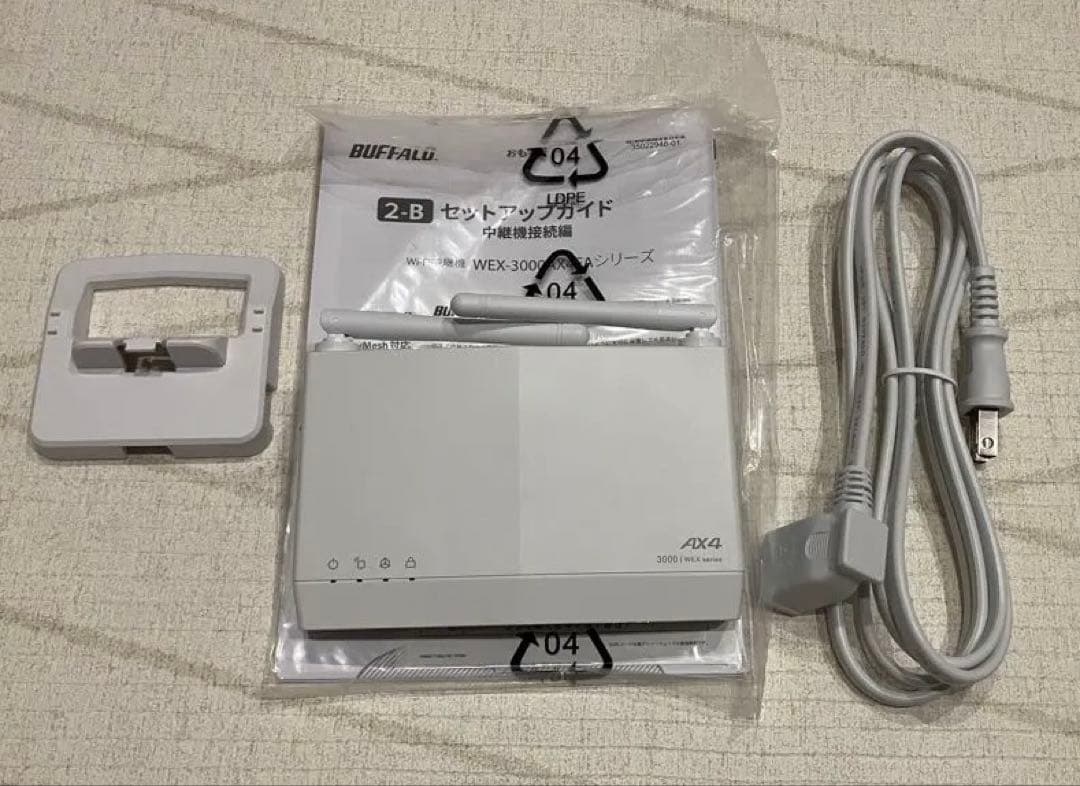 ★BUFFALO★WEX-3000AX4EA/D★中継機★Wi-Fi6★
