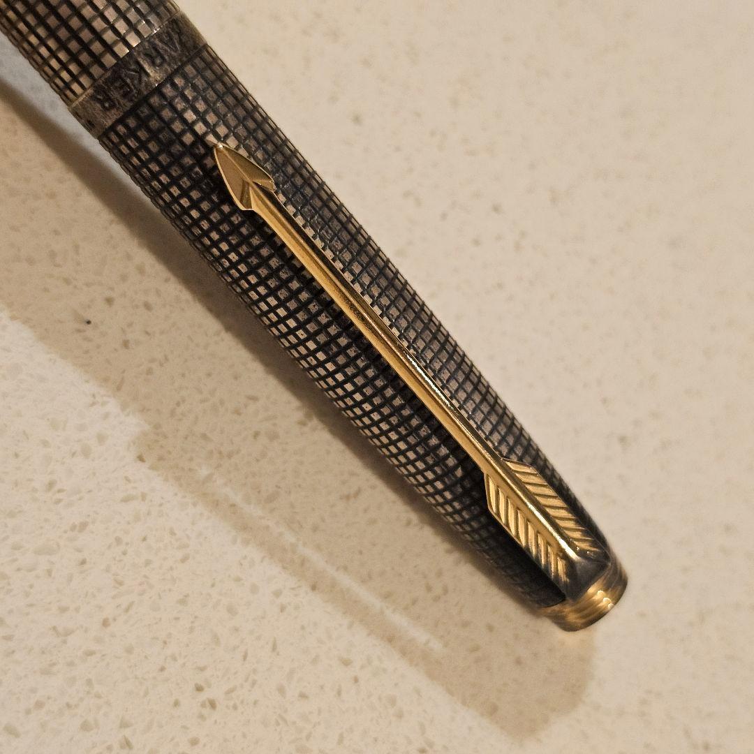パーカー ヴィンテージ万年筆 ペン先14K sterling silver