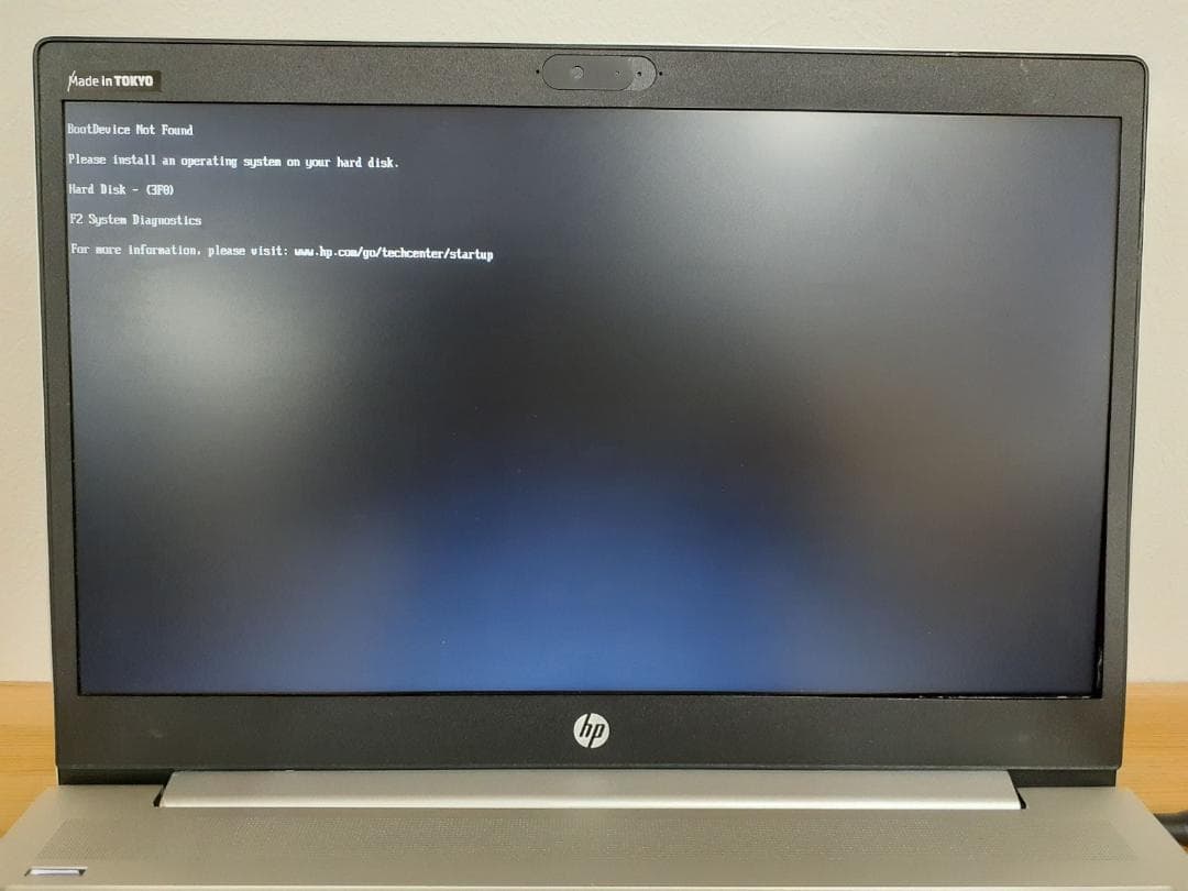 80L0324-05【ジャンク】ProBook 450 G7/Core i3
