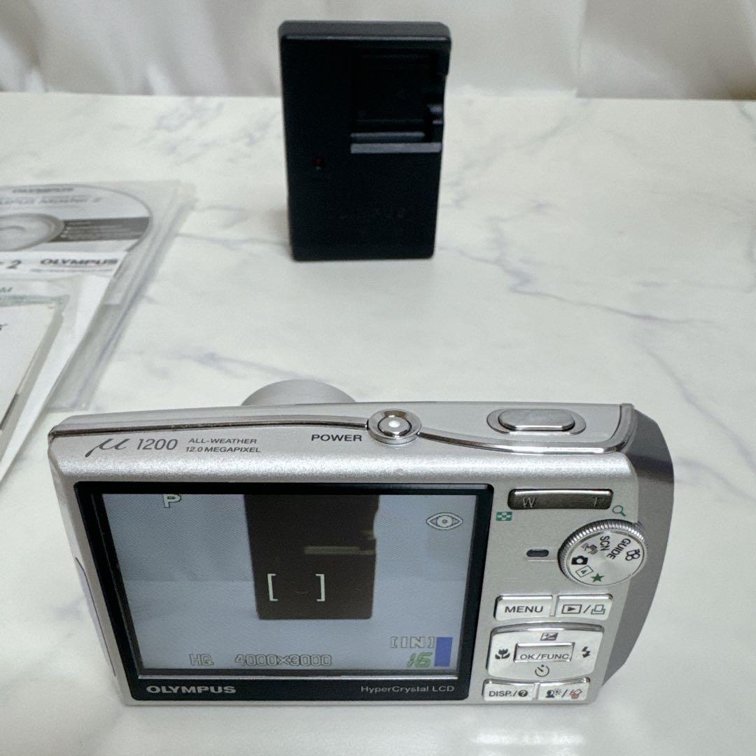 美品美品✨OLYMPUS μ 1200 コンパクトデジタルカメラ　箱付き
